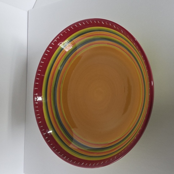 NANCY GREEN Large Multi Color/Serving/Pasta Bowl - Picture 2 of 8